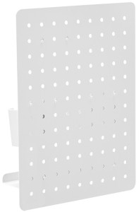 LogiLink Organiseur de bureau avec panneau perforé, blanc