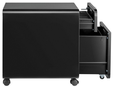 LogiLink Caisson mobile, 2 tiroirs, noir