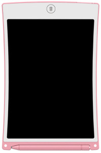 LogiLink Ardoise LCD pour enfants, 8,5 pouces, rose