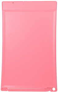 LogiLink Ardoise LCD pour enfants, 10 pouces, rose