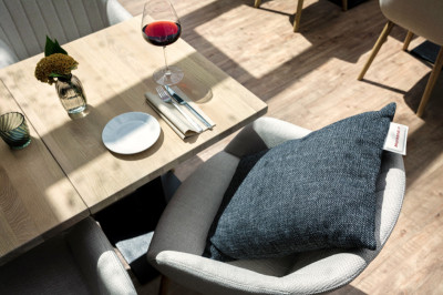 Montandor Coussin chauffant à infrarouge, gris foncé