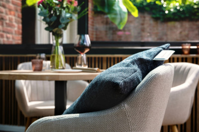 Montandor Coussin chauffant à infrarouge, gris foncé