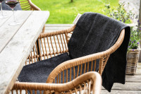 Montandor Couverture chauffante à infrarouge, gris foncé