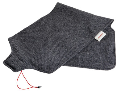 Montandor Couverture chauffante à infrarouge, gris foncé