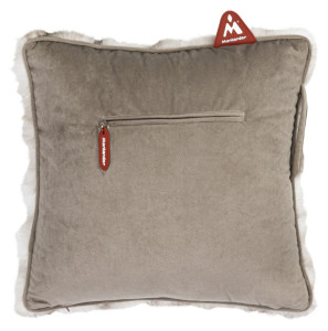 Montandor Coussin chauffant avec Heat Pad, peluche, gris