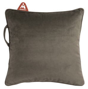 Montandor Coussin chauffant avec Heat Pad, velours, marron