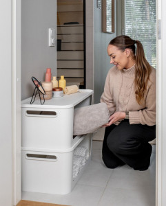 smartstore Boîte de rangement Module, 55 litres, blanc