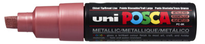 POSCA Marqueur à pigment PC-8K, rouge métallique