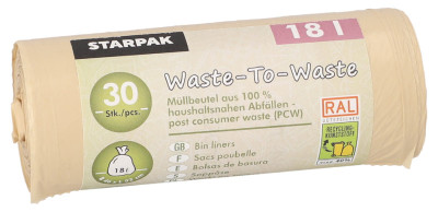 STARPAK Sac poubelle 
