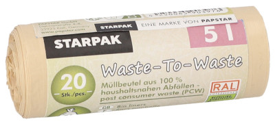 STARPAK Sac poubelle 