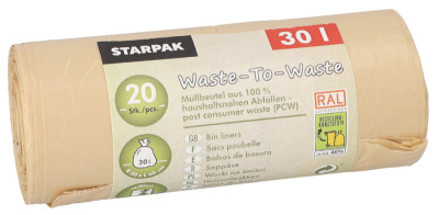 STARPAK Sac poubelle 