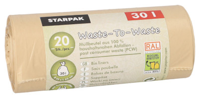 STARPAK Sac poubelle 