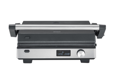 SEVERIN 3-in-1 Kontaktgrill SEVINI Flex, silber/schwarz
