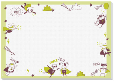 sigel Sous-main bloc papier 