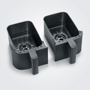 SEVERIN Doppel-Heißluft-Fritteuse FR 2463, 2 x 4 Liter