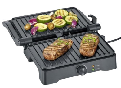 SEVERIN Kontaktgrill / Paninimaker KG 2391, schwarz