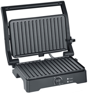 SEVERIN Kontaktgrill / Paninimaker KG 2391, schwarz