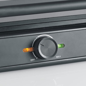 SEVERIN Belgisches Waffeleisen WA 2125, schwarz