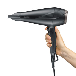 SEVERIN Haartrockner HT 0167, schwarz / silber