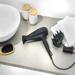 SEVERIN Haartrockner HT 0167, schwarz / silber