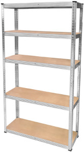 BRÜDER MANNESMANN Schwerlastregal, mit 5 Böden, 2er Pack