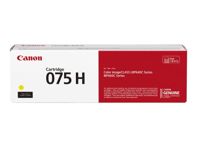 Canon 075 H Toner Jaune Haute capacité 2500 pages