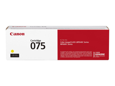 Canon 075 Toner Jaune 1300 pages