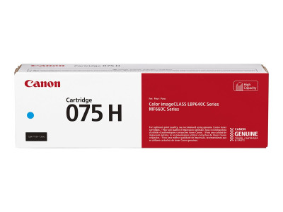 Canon 075 H Toner Cyan Haute capacité 2500 pages