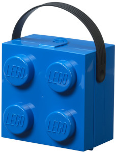 LEGO Boîte à goûter avec poignée, bleu