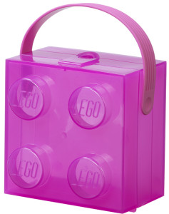 LEGO Boîte à goûter avec poignée, bleu