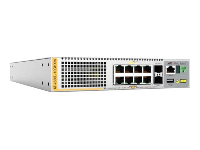 Allied Telesis : L3 STACK SWITCH 2X SFP+ PORTS 8X 100M/1G/2.5G/5G-T POE+ EU PC