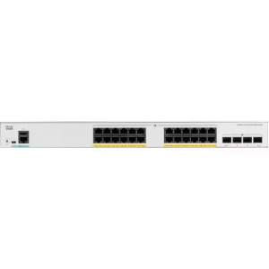 Cisco : CATALYST 1000 24PORT GE FULL POE 4X1G SFP REMANUFACTURED