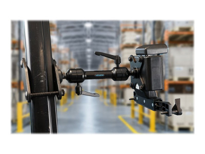 Gamber-Johnson : ZIRKONA 4IN DIAMOND MOUNT 6IN MED DOG-BONE JOINER + VESA PLATE