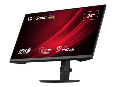 Viewsonic : 24IN IPS FHD 250CD/ HDMI/VGA/DP/HAS