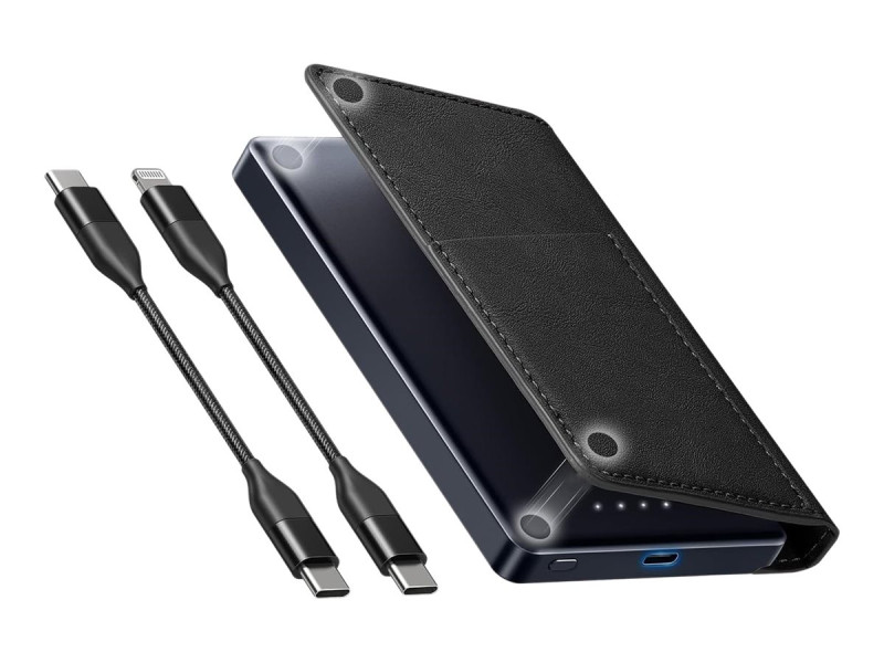 DLH : BATTERIE externe FOLIO 5000MAH USB-C 12W