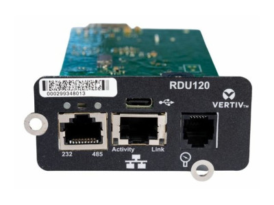 Vertiv : kit RDU120 COMMUNICATION card .