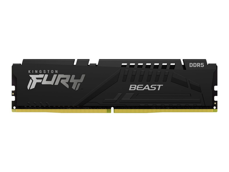 Kingston : 128GB DDR5 5600MT/S CL36 DIMM (kit OF 2) FURY BEAST BLACK