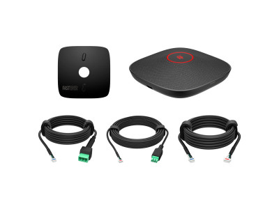 HP - Poly : HP POLY STUDIO A2 BLACK TABLE MICROPHONE W/ MOUNTING PLATE I/O