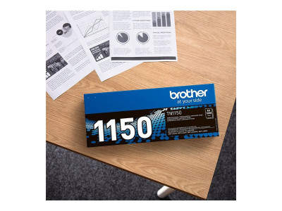 Brother : BLACK TONER ESTIMATED YIELD 1000 PAGES ACCORDING TO ISO/IEC