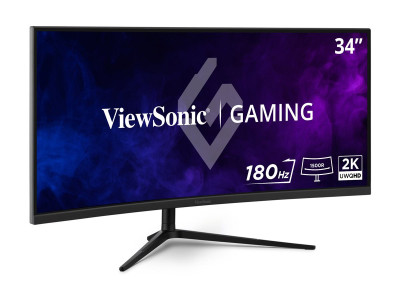 Viewsonic : 34IN CV VA QHD 180HZ/250CD/ 2HDMI/2DP/HP/HAS