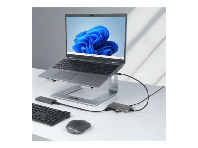 Startech : HUB USB-A 4 PORTS 5 GBPS ALI MENT PAR BUS HUB PORTABLE