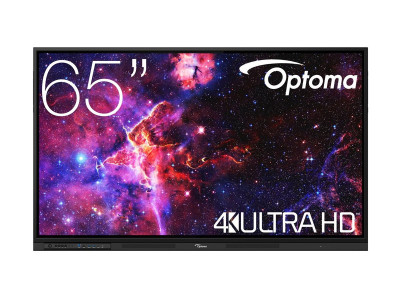 Optoma : 3653RK 65IN 3840X2160 MULTITOUCH 6MS 8GB 64GB 2X20W US