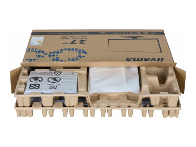 Iiyama : 27IN IPS QHD 350CD/ HDMI/DP/2USB/HP