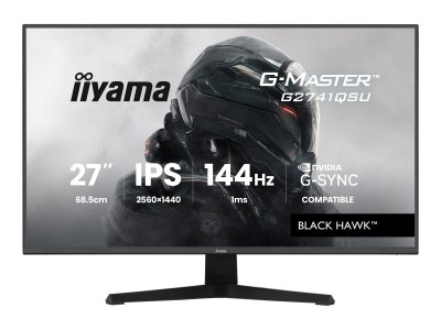 Iiyama : 27IN IPS QHD 144HZ/350CD/ HDMI/DP/2USB/HP