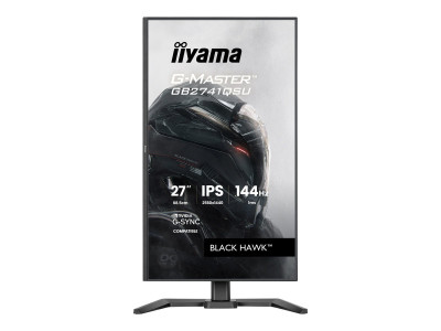 Iiyama : 27IN IPS QHD 144HZ/350CD/ HDMI/DP/2USB/HP/HAS