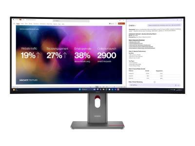 Lenovo : THINKVISION P40WD-40 39.7IN 21:9 5120X2160 4MS 2000:1 HDMI/D