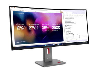 Lenovo : THINKVISION P40WD-40 39.7IN 21:9 5120X2160 4MS 2000:1 HDMI/D