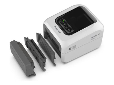 Honeywell : PC42E-D DT printer WHITE 203DPI USB ETHERNET SERIAL PORT NO PSU
