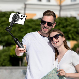 LogiLink BT 5.0 Magnetischer Selfie-Stick, bluetoothfähig