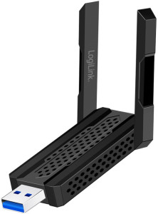 LogiLink WiFi USB 3.0 Adapter, mit Antennen, 5,8 GHz